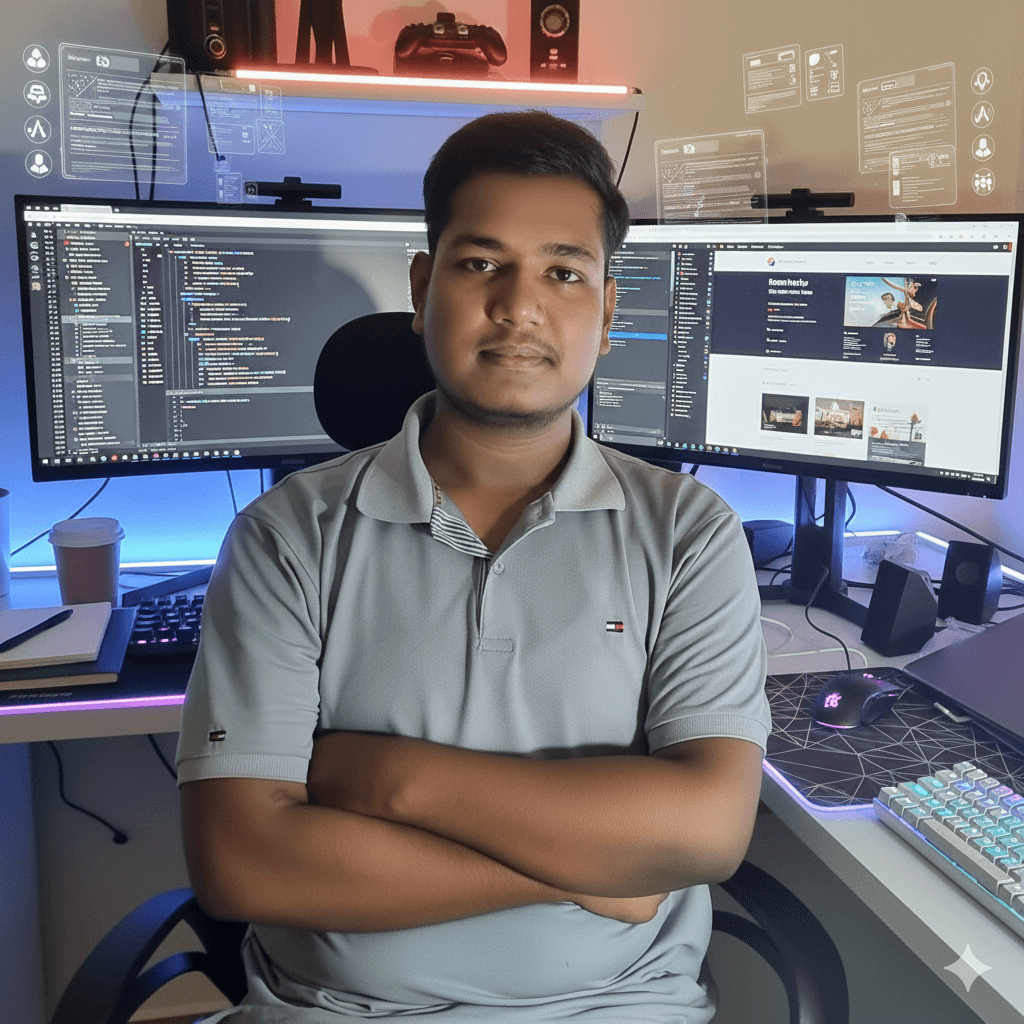 Gour Saha Joy - Full-Stack Web Developer - Portfolio Photo